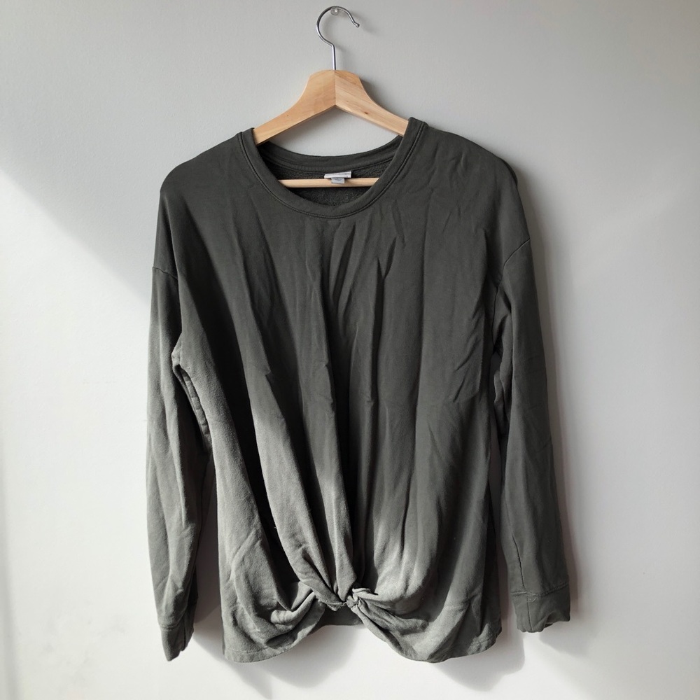 A New Day hunter green Crewneck